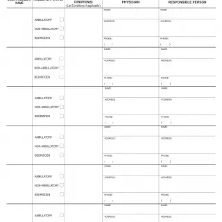 LIC 9020 - Register Of Facility Clients/Residents