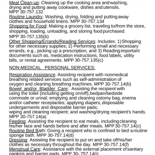 NA Description Of Services L - Description Of services