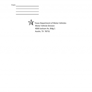 TxDMV - TxDMV HQ Mailing Label | FormsDocs.com