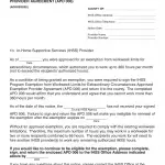 IHSS-E 004 - In-Home Supportive Services Program Notice Of Non-Receipt Of Exemption From Workweek Limits Provider Agreement