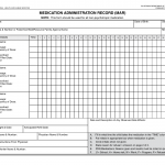 LIC 622A - Medication Administration Record