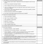 LIC 9029B - Statement Of Facts Preparation Checklist