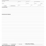 LIC 9099 - Complaint Investigation Report