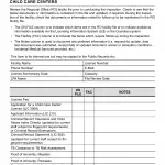 LIC 9118 - Facility Inspection Checklist Checklist Child Care Centers