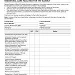 LIC 9123 - FacilityВ Inspection Checklist - Residential Care Facility For The Elderly