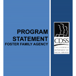 LIC 9128 - Foster Family Agency Program Statement