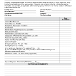 LIC 9233  Facility Inspection Checklist Foster Family Agencies