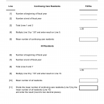 LIC 9263  Form 1-1: Resident Population