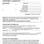 NA 1282 - Notice Of Action In-Home Supportive Services Overpayment - Advance Pay