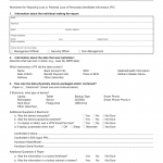 PI 1 - SSA Data Incident Report