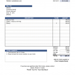 Invoice Format in Excel (Free & Editable Template)