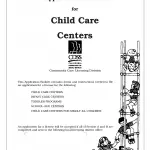 LIC 281A - License Application And Instructions For Child Care Centers