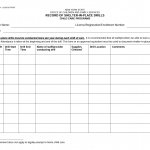 OCFS-6007. Record of Shelter-in-Place Drills