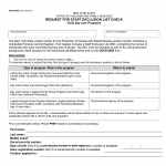 OCFS-6022 - Request for Staff Exclusion List Check