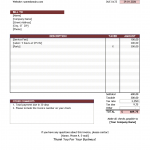 Printable Invoice Template (Print-Friendly & Professional)