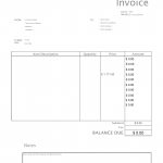 Standard Invoice PDF – Ready-to-Use Invoice Template