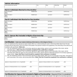 TxDMV VTR-122 - Rights of Survivorship Ownership Agreement for a Motor Vehicle
